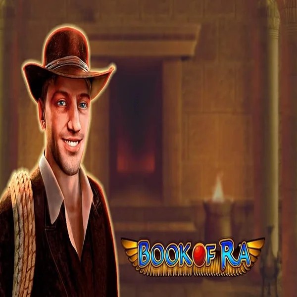 Book of Ra slot icon by Greentube, available at Pelipeto Casino